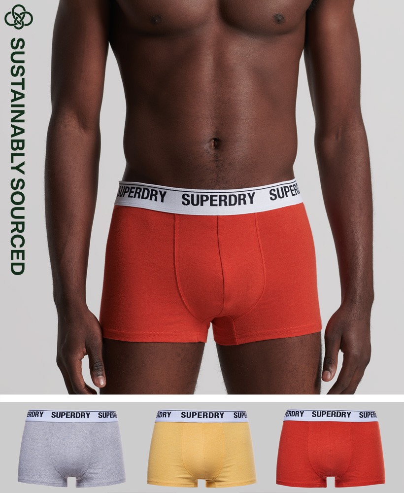 Superdry pánske boxerky Organic Cotton Trunk Triple Pack | Trendové oblečenie zakúpite v marcplus.sk