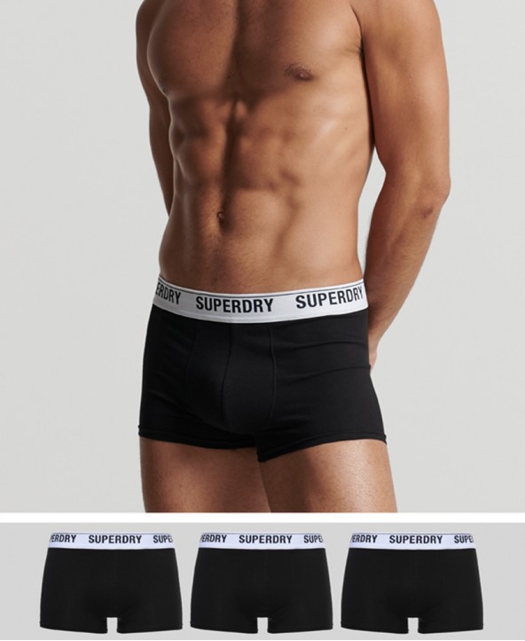 Superdry pánske boxerky Organic Cotton Trunk Triple Pack | Trendové oblečenie zakúpite v marcplus.sk