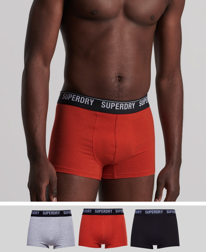 Superdry pánske boxerky Organic Cotton Trunk Triple Pack | Trendové oblečenie zakúpite v marcplus.sk