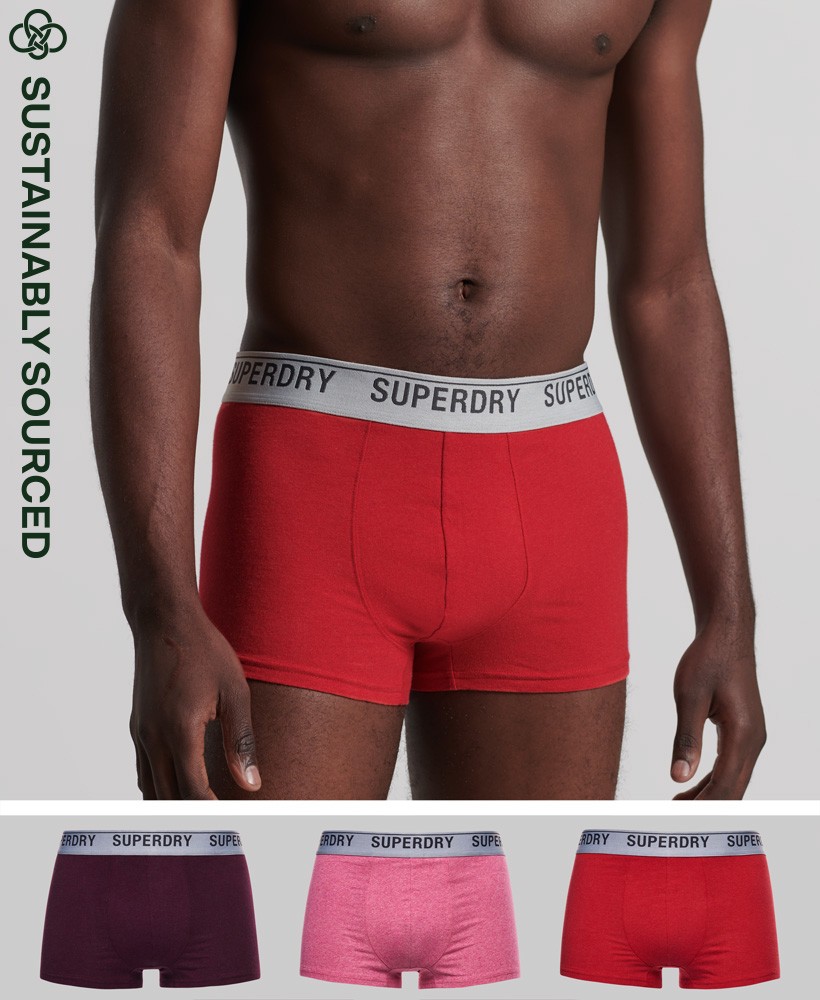 Superdry pánske boxerky Organic Cotton Trunk Triple Pack | Trendové oblečenie zakúpite v marcplus.sk