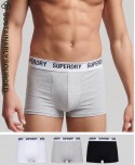 Superdry pánske boxerky Organic Cotton Trunk Multi Triple Pack | Trendové oblečenie zakúpite v marcplus.sk