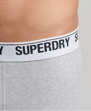 Superdry pánske boxerky Organic Cotton Trunk Multi Triple Pack | Trendové oblečenie zakúpite v marcplus.sk